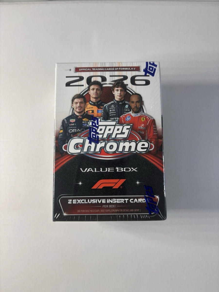 2026 TOPPS CHROME Formula 1 Value Blaster Box F1 Racing Brand New Sealed
